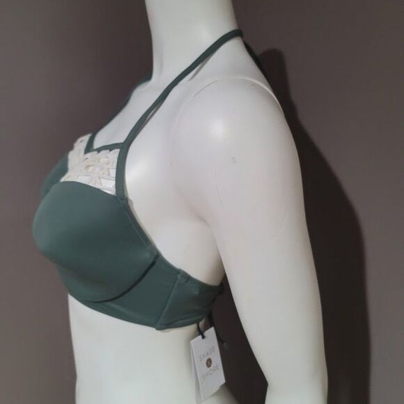Shade & Shore Summer Olive Bikini Top - Picture 4 of 10